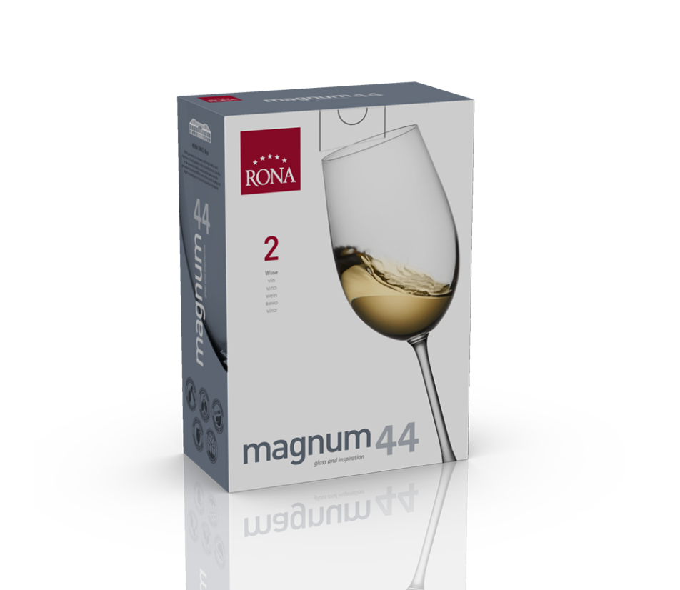 RONA Sklenice na víno MAGNUM 440ml/2ks *