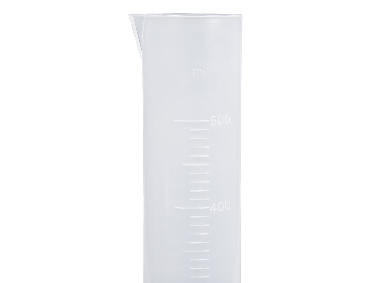 Odměrný válec plast 0,5l *