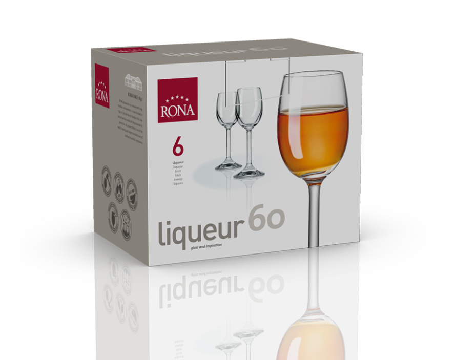 RONA Sklenice na likér GALA 60ml *