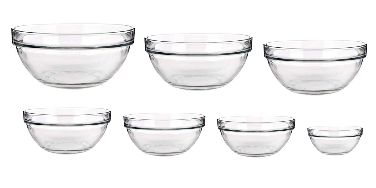 Mísa stohovatelná skleněná 31cm *