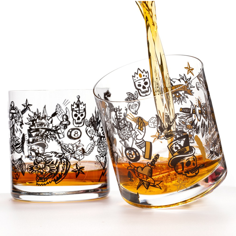 Sklenice na whisky Tattoo 410ml 2ks *