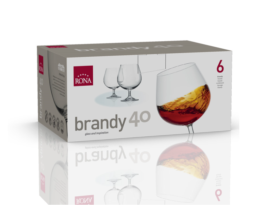 RONA Sklenice na brandy GALA 400ml *