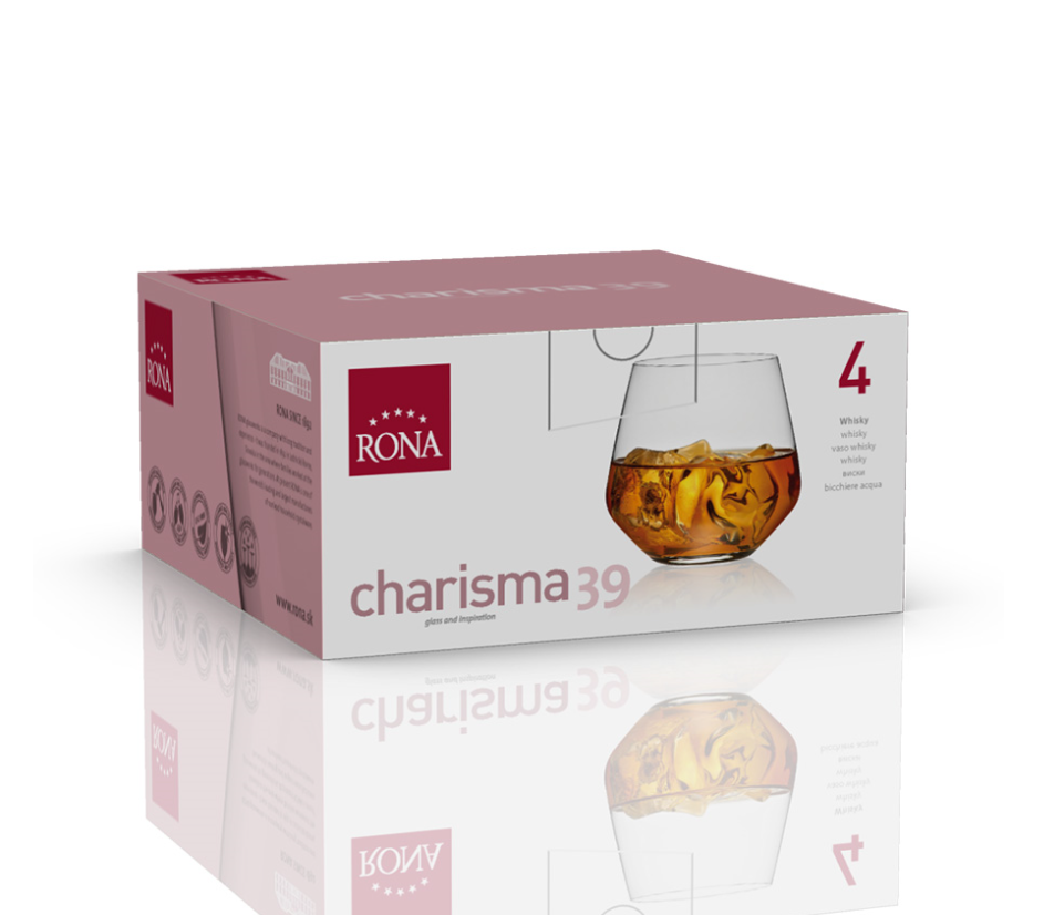 RONA Sklenice na whisky CHARISMA 390ml *