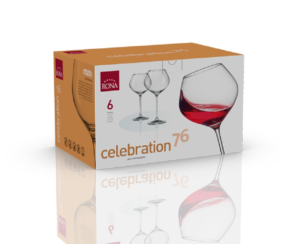 RONA Sklenice na víno CELEBRATION 760ml, 6ks *