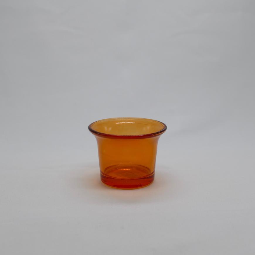 Svícen barevný skleněný *