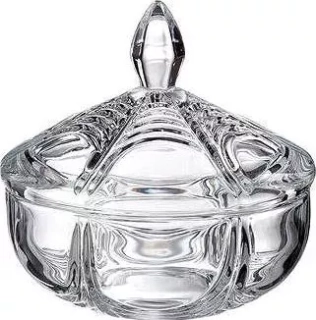 Dóza skleněná ORION pr.15cm *