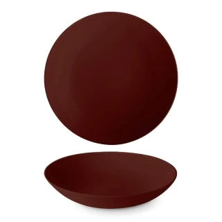 Pasta talíř LE CHOCO pr.26cm hnědý *