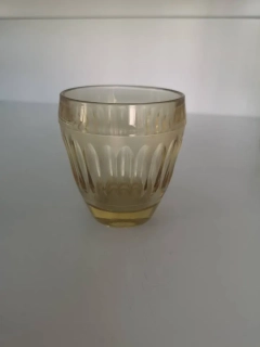 Sklenička čajovka,svícen 180ml amber *
