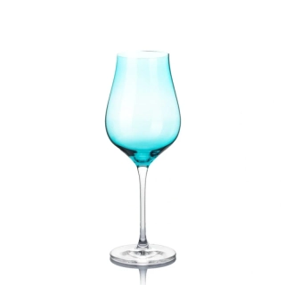 Sklenice na víno LIMOSA 500ml tyrkys 6ks *