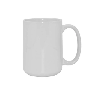 Hrnek bílý porcelánový 0,5l *