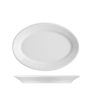 Talíř oválný přílohový mělky KLASIK *