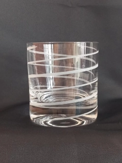 WHISKY sklenice 300ml se silným dnem SPIRÁLA *