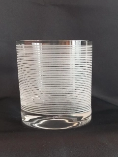 Whisky sklenice 300ml se silným dnem PROUŽKY V *