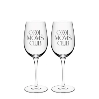 Sklenice “cool moms club” 2ks