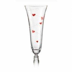 Victoria LOVE set 2kusy skleniček na sekt 180ml *