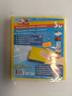 Utěrka univerzální - prachovka 3ks *